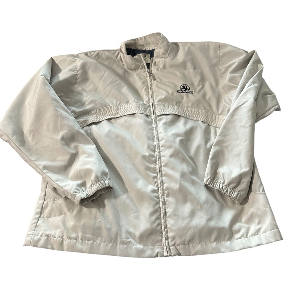 Gear For Sports Cream Bomber Jacket Smooth Texture